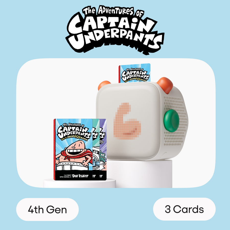 Yoto Player 4th Gen + Captain Underpants Bundle