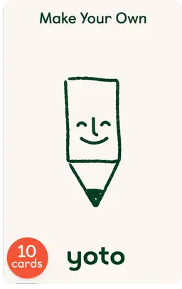 Make Your Own Cards - Pack of 10