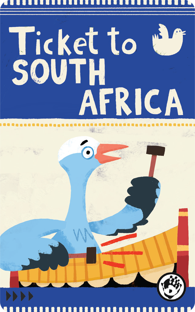 Ticket to South Africa