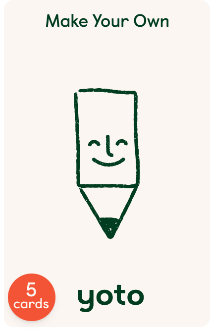 Make Your Own Cards - Pack of 5